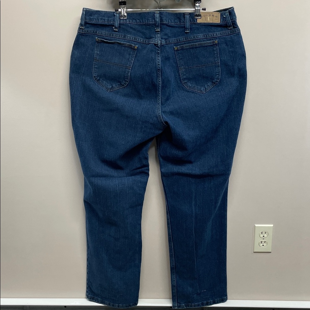 Riders By Lee Dark Wash Denim Jeans 157226H Size 22W - Picture 4 of 15